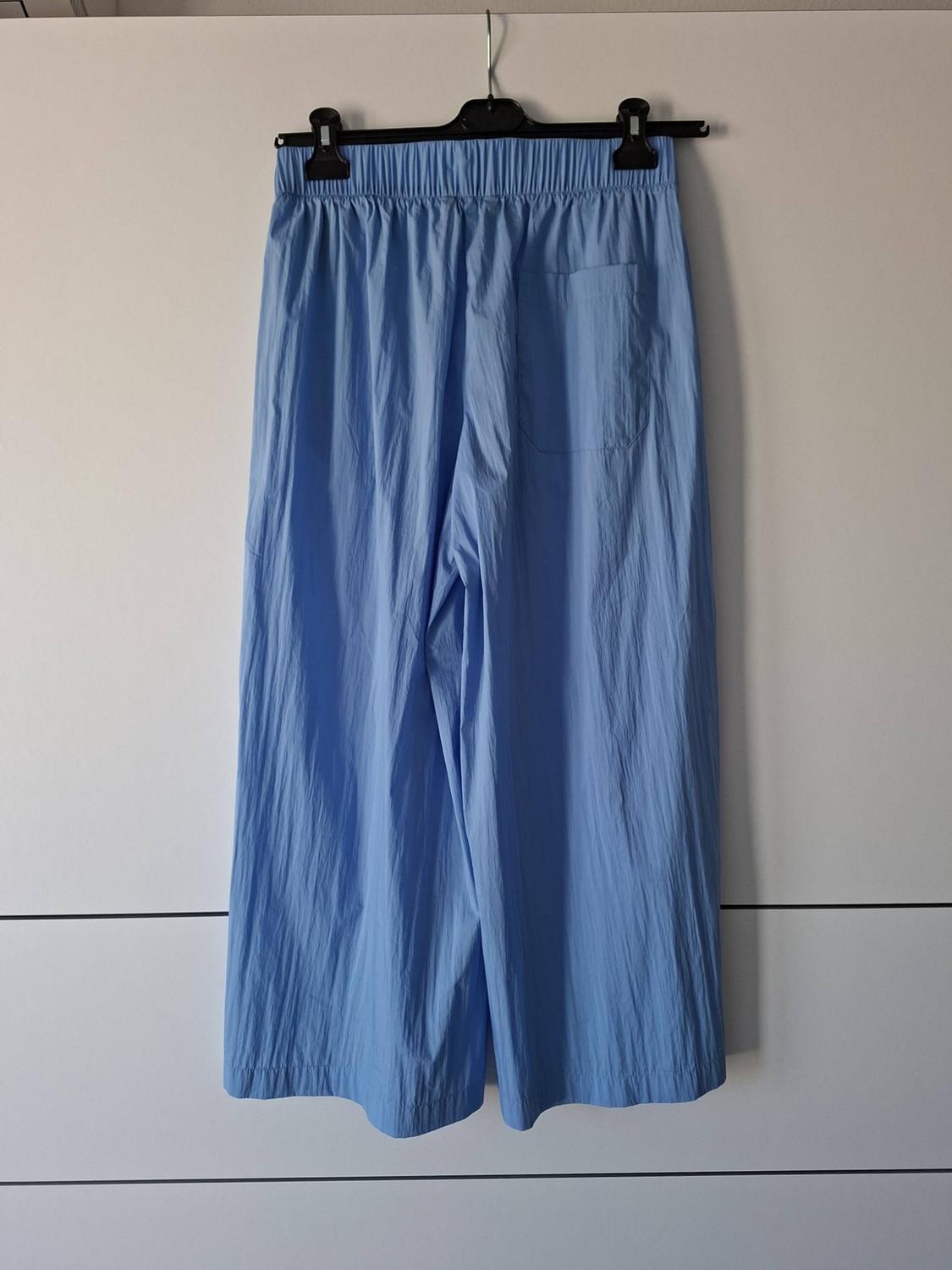 ZW COLLECTION POPLIN DARTED TROUSERS - Image 5