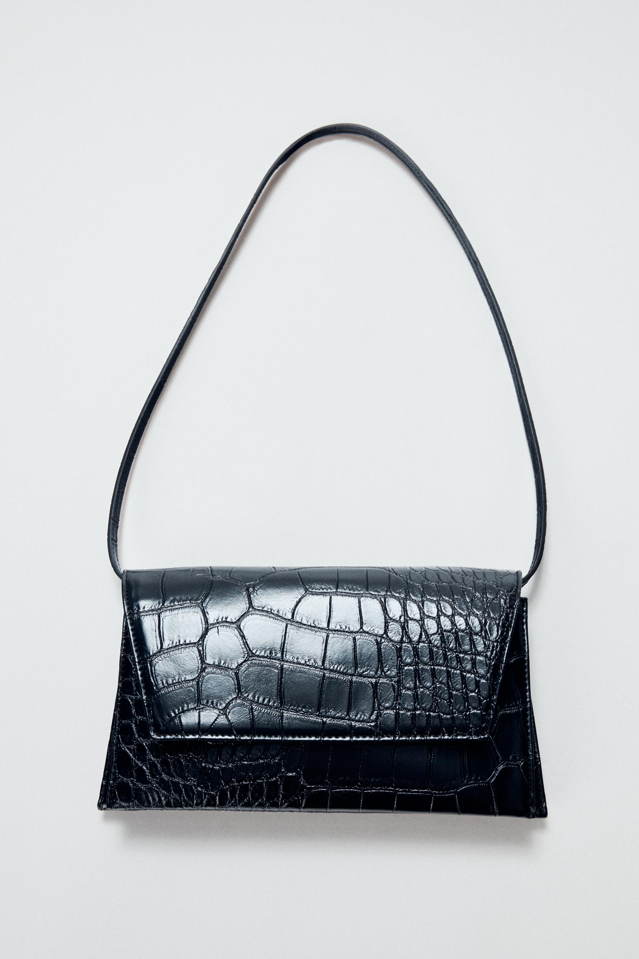 EMBOSSED FLAP BAG