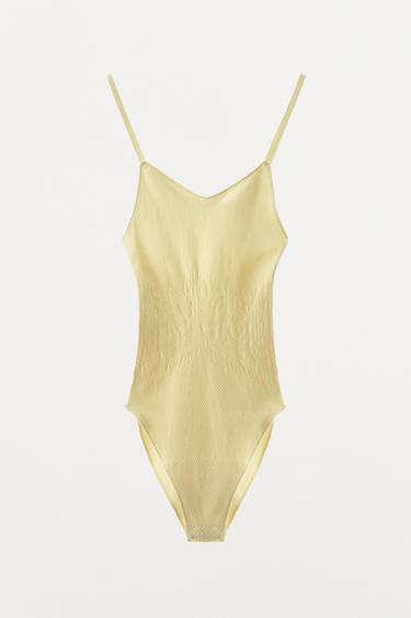 BODY BRETELLES SEAMLESS - Jaune de Zara - Image 2