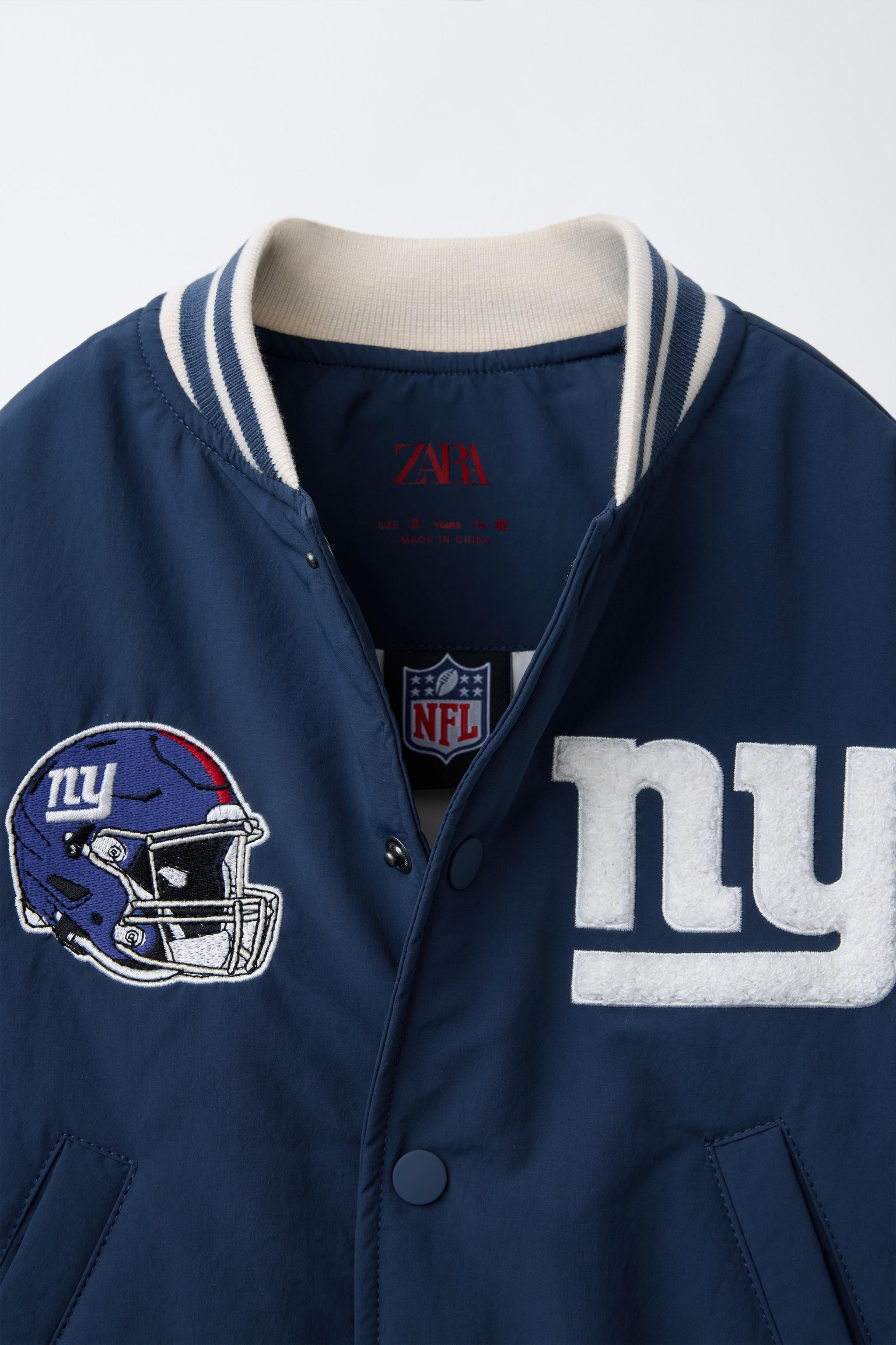 NY GIANTS © NFL ボンバージャケット - 青色/白色 | ZARA Japan