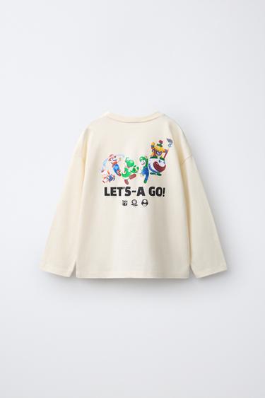 MARIO BROS.™ © NINTENDO PRINT T-SHIRT — Ecru 2