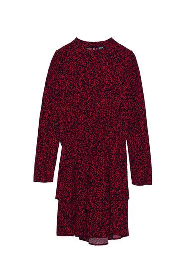ANIMAL PRINT MINI DRESS