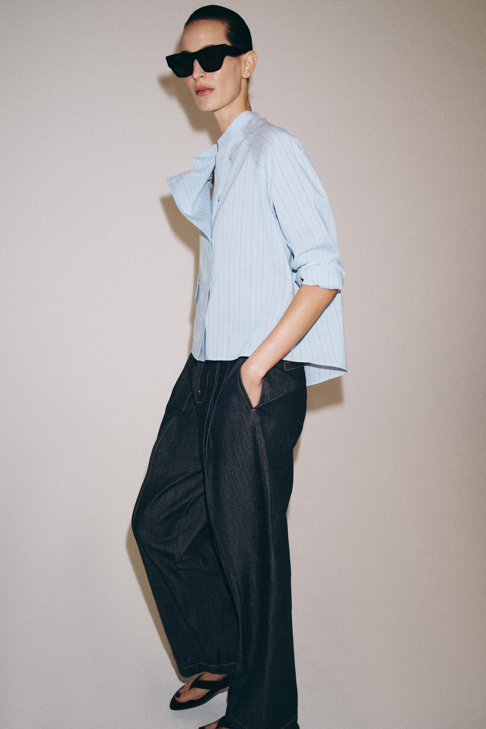 STRIPED POCKET SHIRT ZW COLLECTION