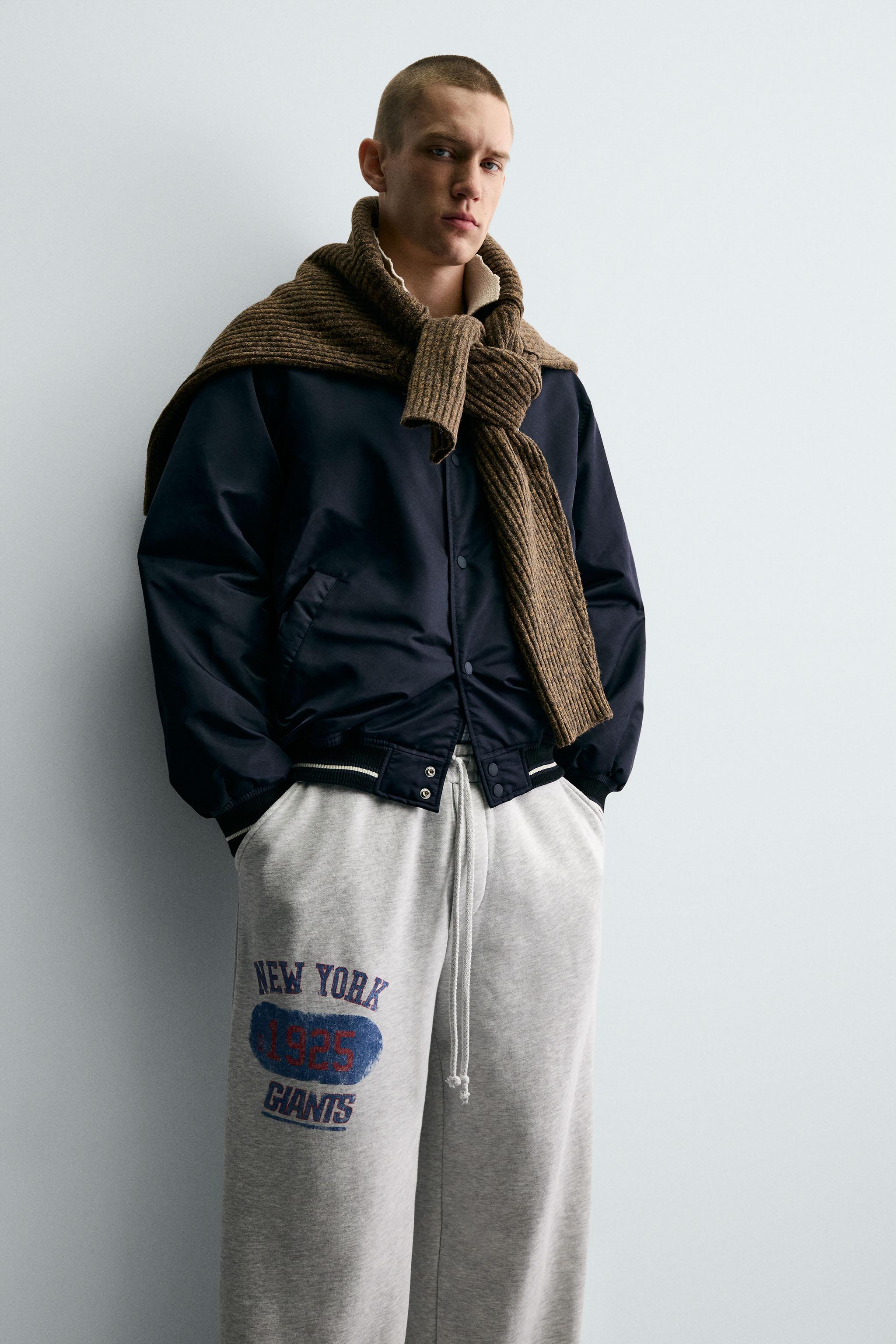 NFL NEW YORK GIANTS WIDE FIT JOGGER PANTS