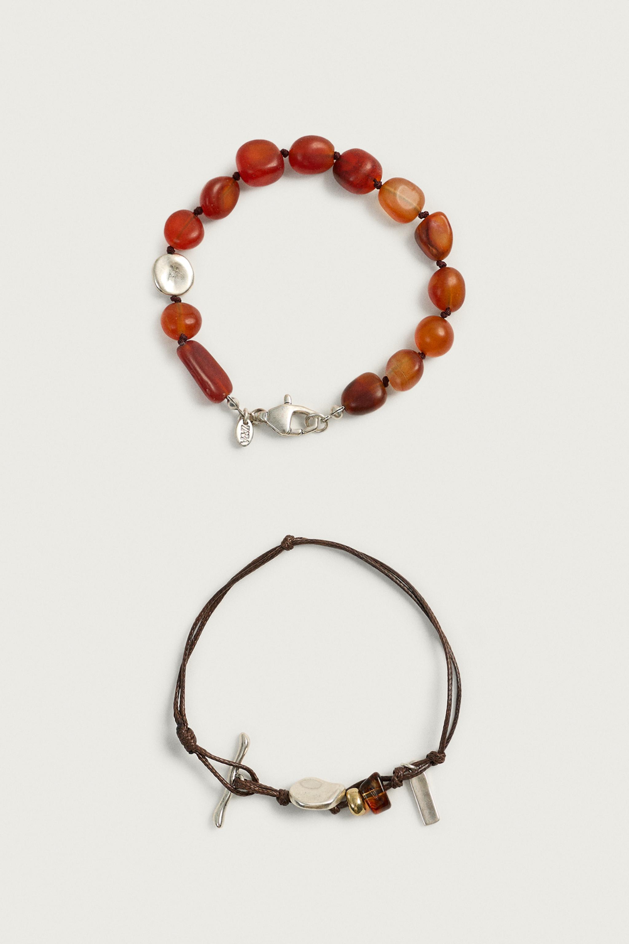 2-PACK COMBINED BRACELETS — Multicolored