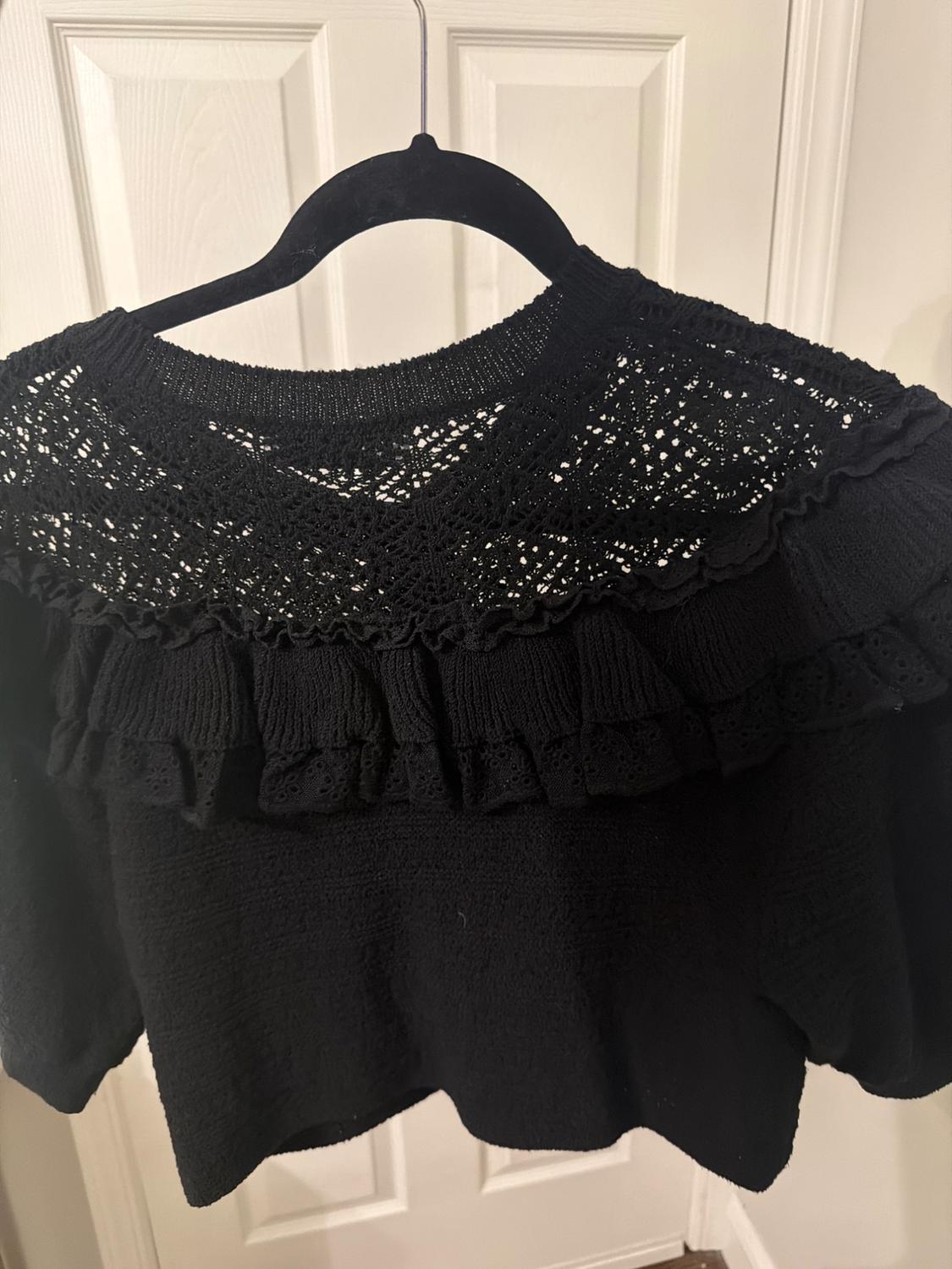 LACE KNIT TOP - Image 2