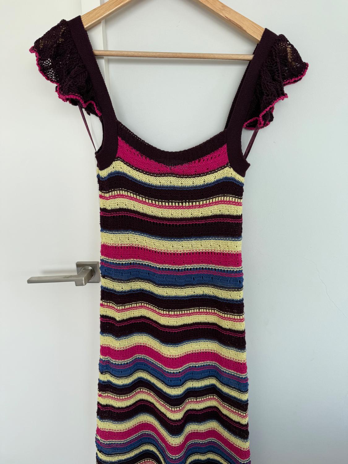 LONG CROCHET DRESS - Image 2