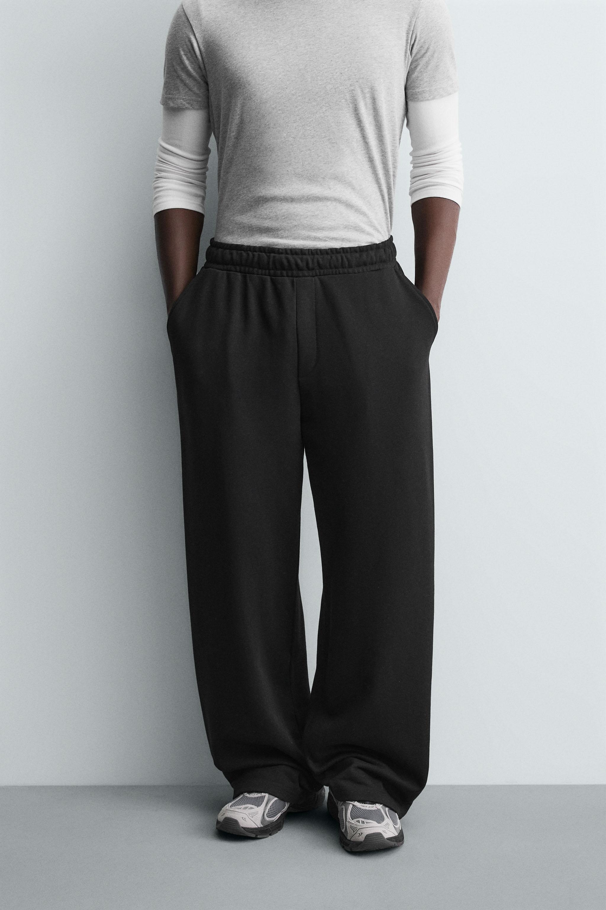 BASIC WIDE FIT JOGGER PANTS