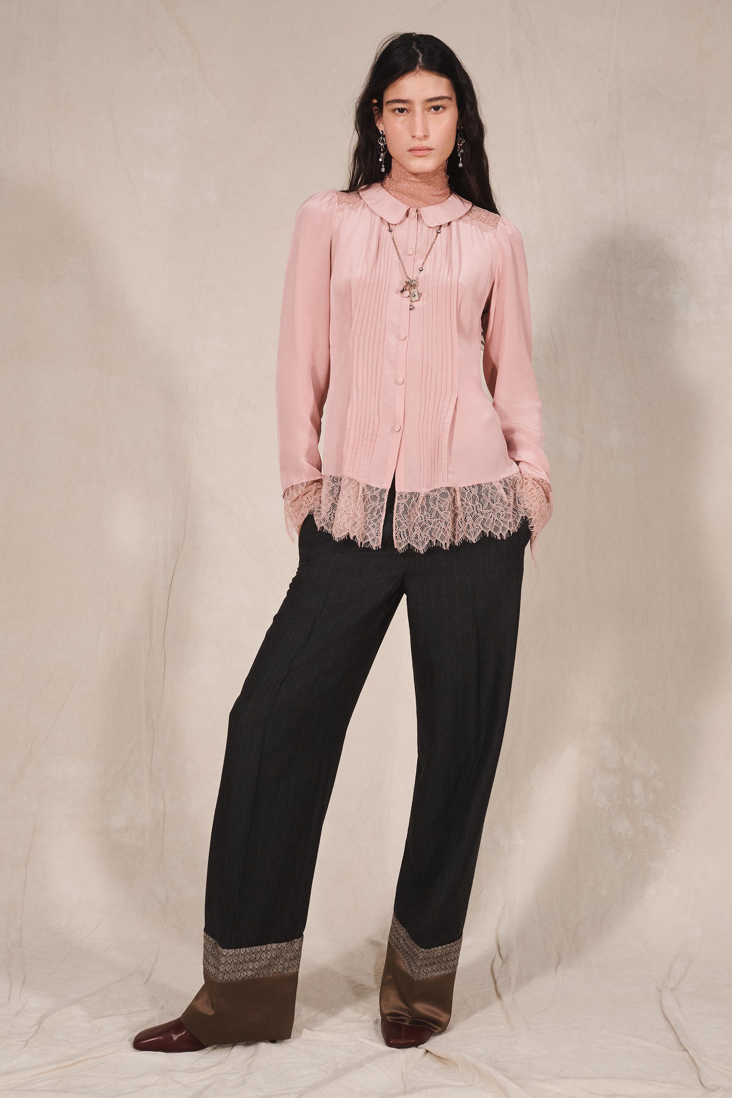 CHEMISE PLIS DENTELLE ÉDITION LIMITÉE