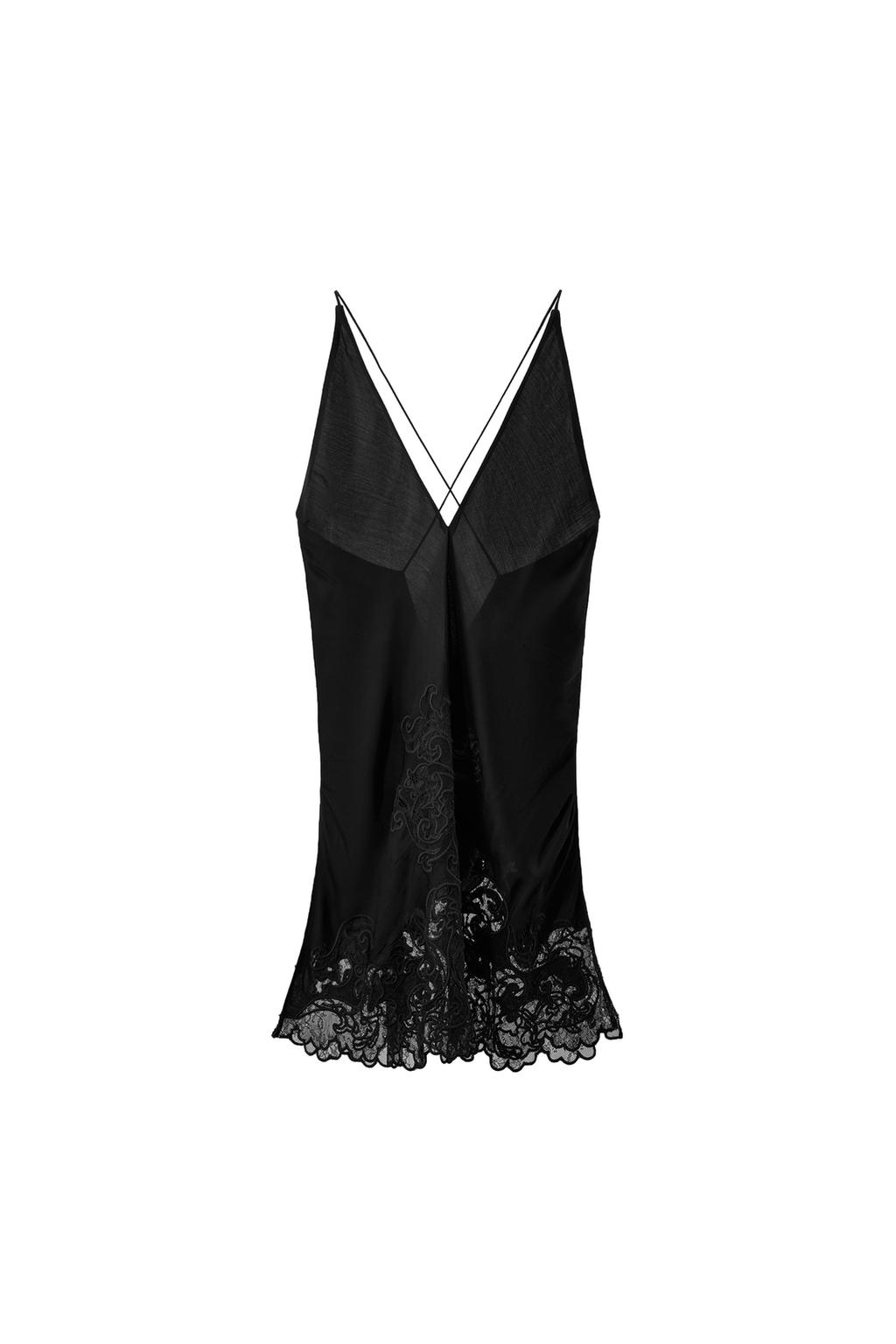 100% VISCOSE EMBROIDERED CAMISOLE - image 3