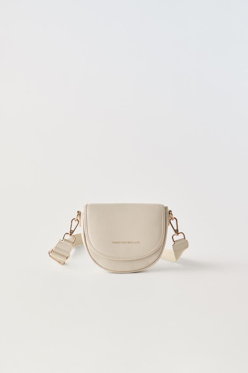 White crossbody bag zara Clearance