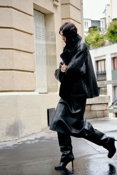 VESTE DOUBLE FACE COLLECTION ZW - Noir de Zara - Image 2