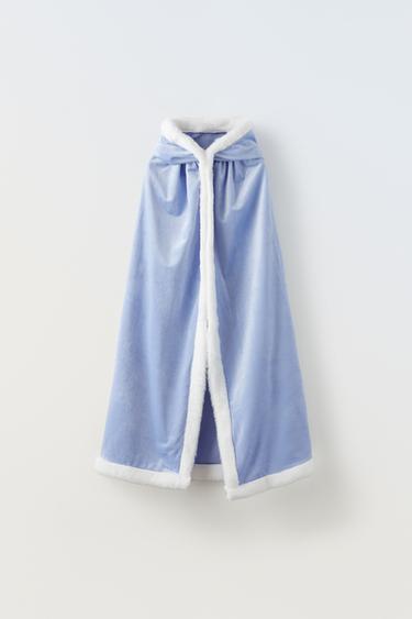 SNOW PRINCESS COSTUME CAPE - Blue by Zara - Image 0
