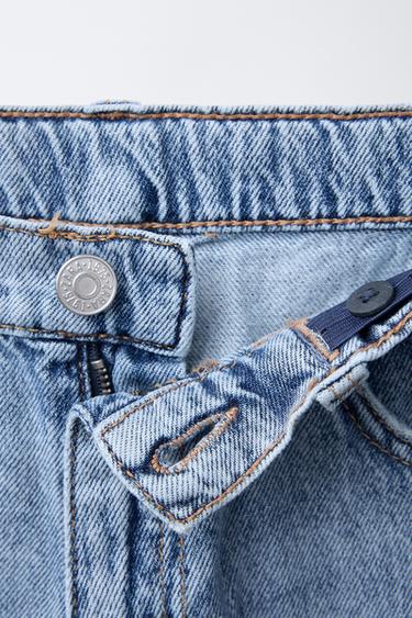 RELAXED BAGGY JEANS - Light blue by Zara - Image 2