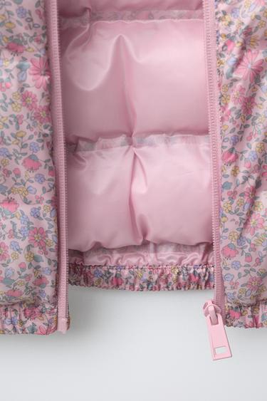 ULTRA-LIGHTWEIGHT FLORAL WATER-REPELLENT JACKET - Pink by Zara - Image 8