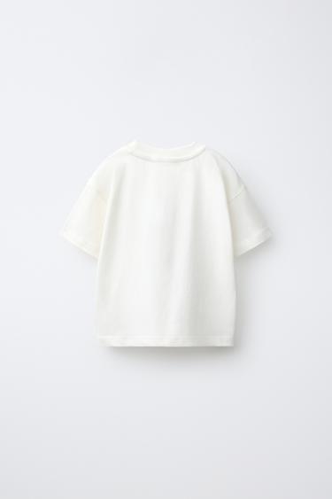 ANIMAL PRINT T-SHIRT — Oyster-white 2