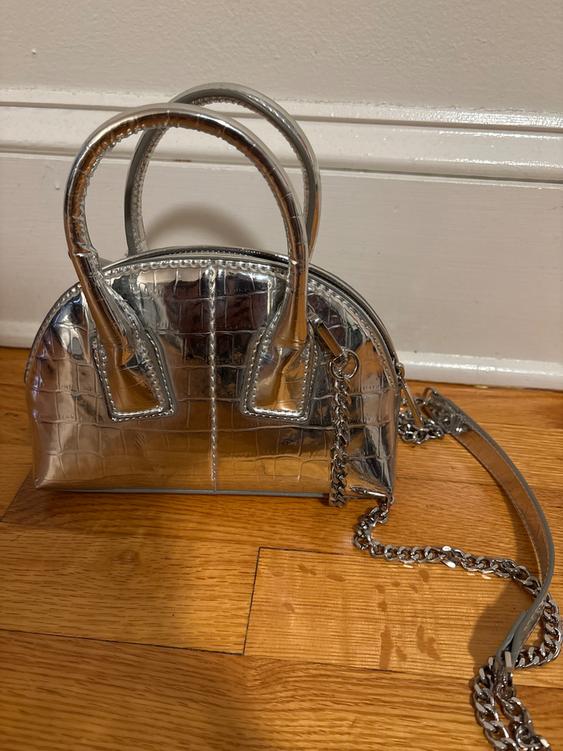 MINI METALLIC CROSSBODY PURSE - Image 3