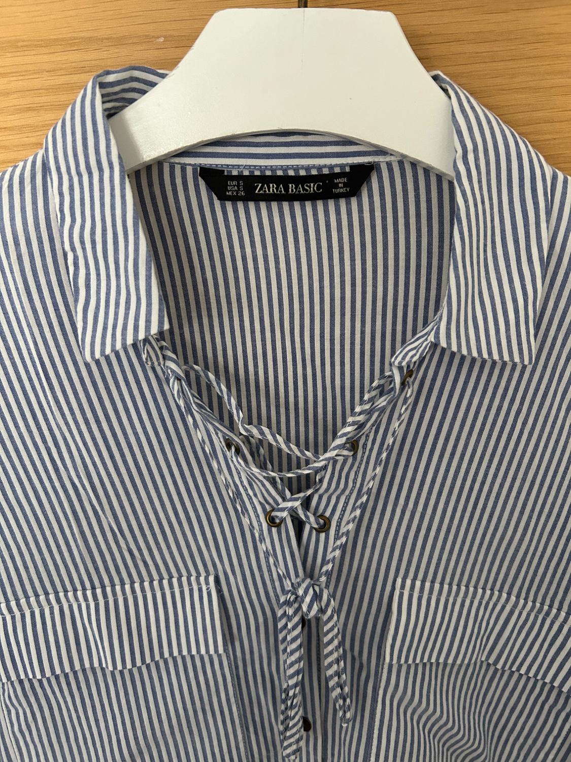 STRIPED SHIRT WITH BOW - Image 2