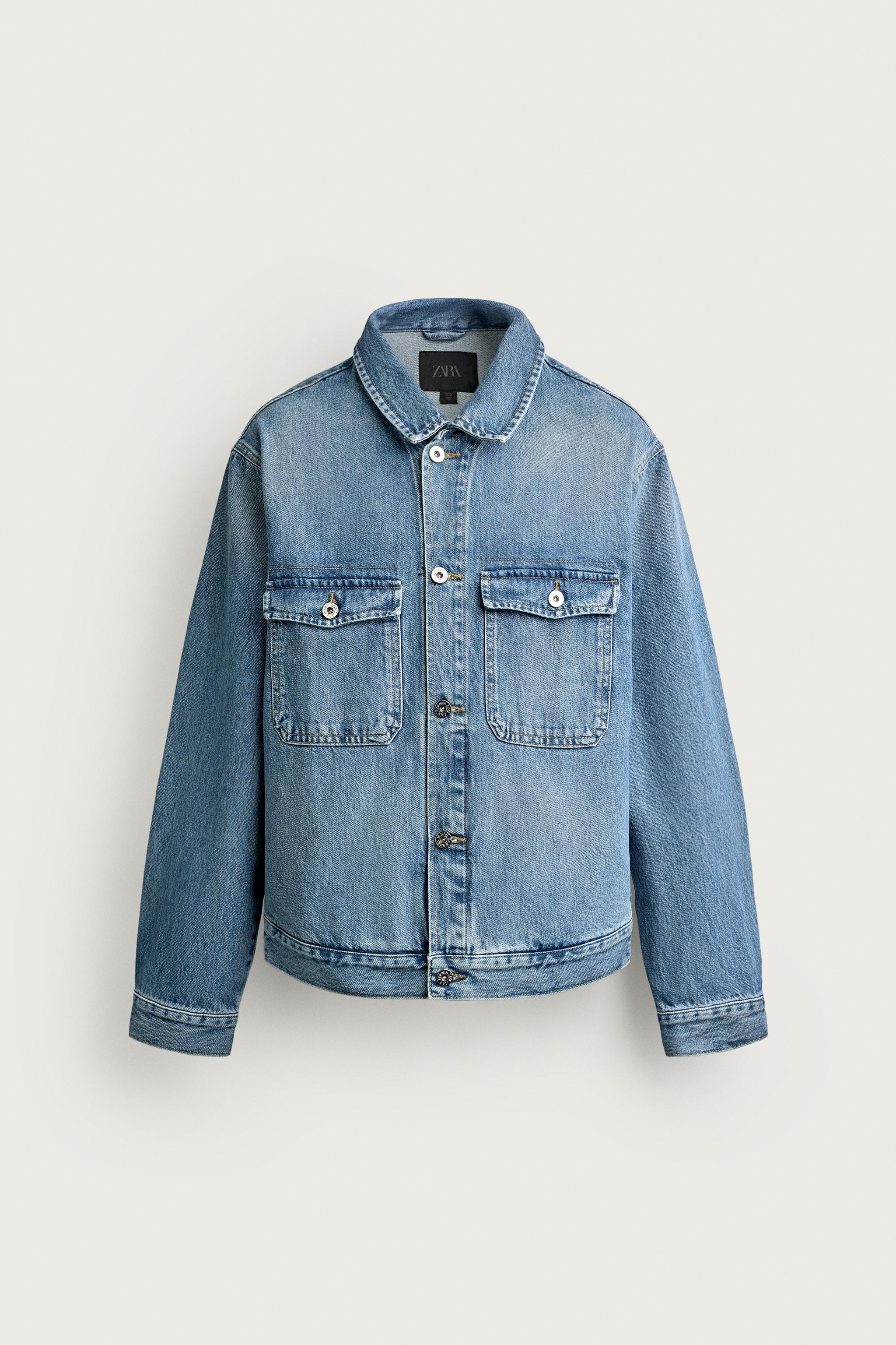 CROPPED FIT DENIM JACKET