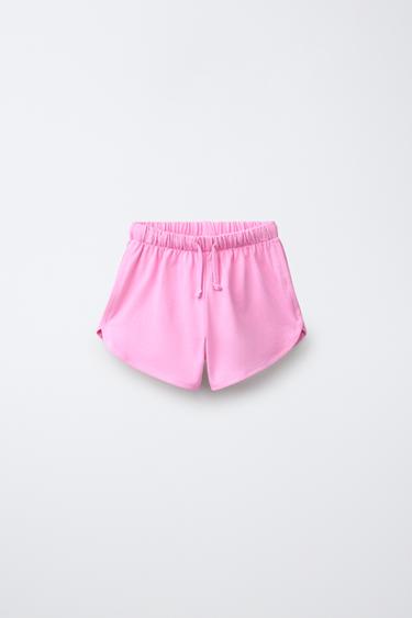 BERMUDA HEAVY JERSEY LISCIA - Rosa di Zara