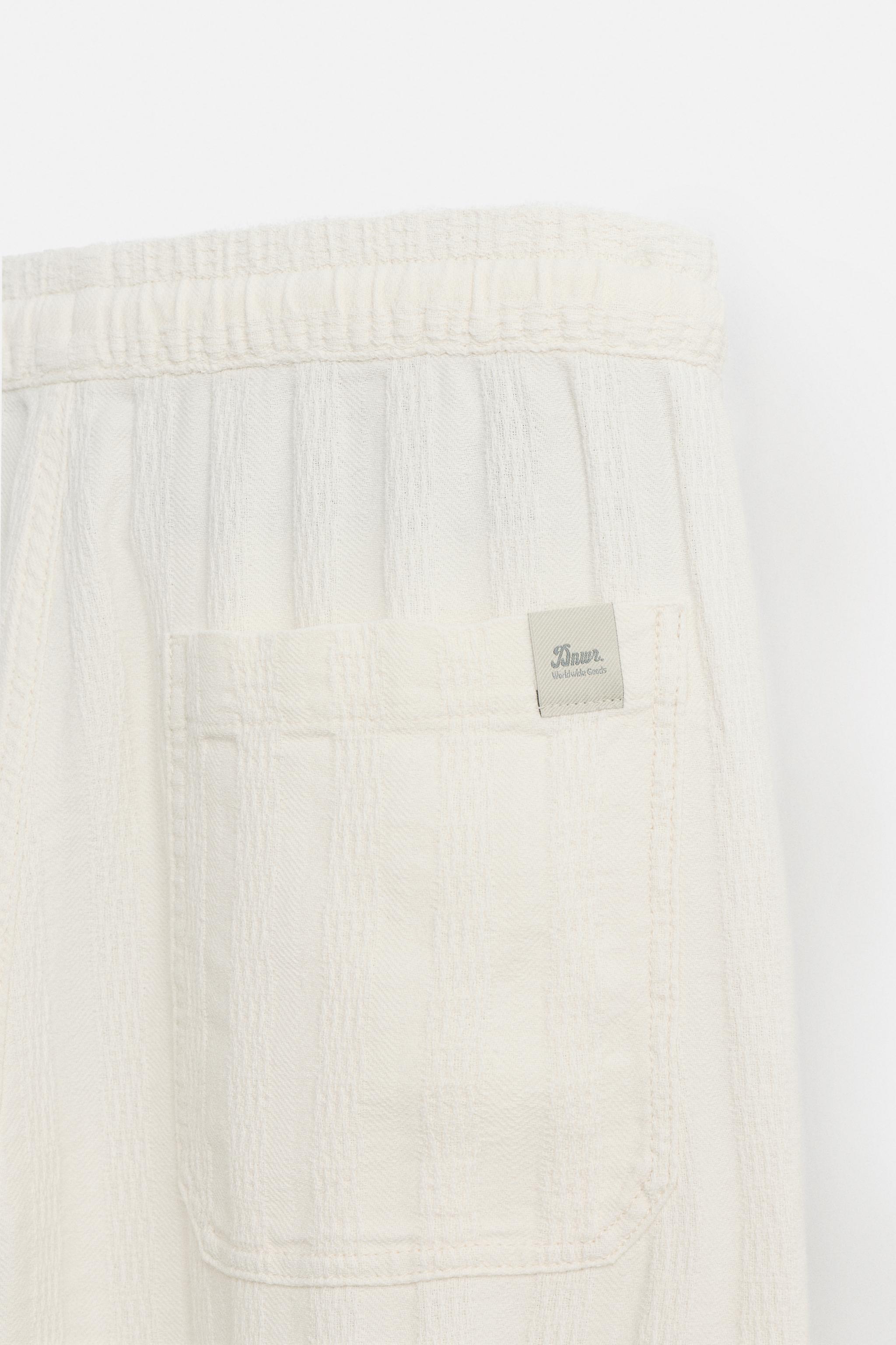 JACQUARD RELAXED FIT PANTS