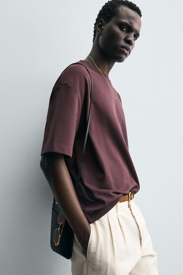 T-SHIRT BRODERIE FLEUR - Vin de Zara - Image 4