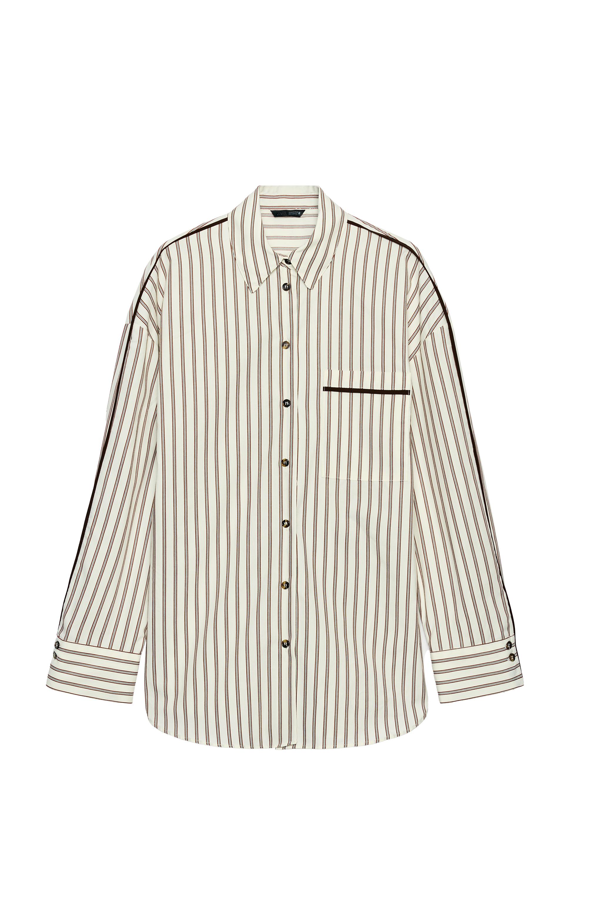 CAMISA RAYAS VIVOS CONTRASTE