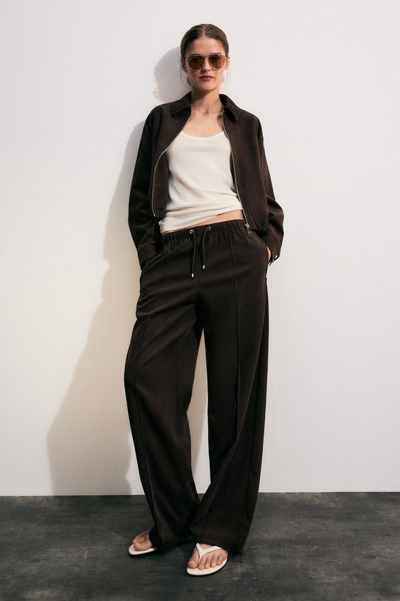 JACKET AND TROUSERS SET - Aged silver by Zara - Image 0