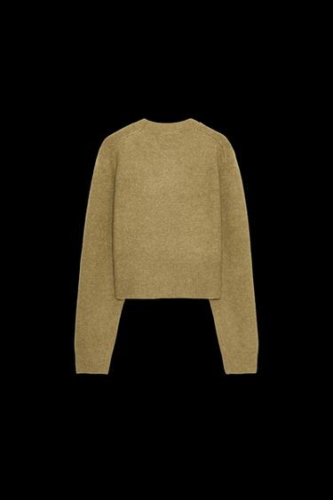 JERSEY PUNTO SOFT - Verde claro de Zara
