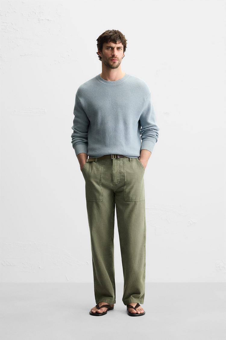 JERSEY PUNTO PERLADO Azul vigoré ZARA España