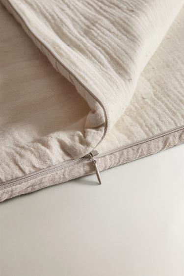 MUSLIN MOON CARRYCOT BABY WRAP - Taupe grey by Zara - Image 4
