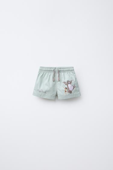 6 MONTHS-6 YEARS/ THE JUNGLE BOOK © DISNEY SWIM SHORTS - Light green by Zara