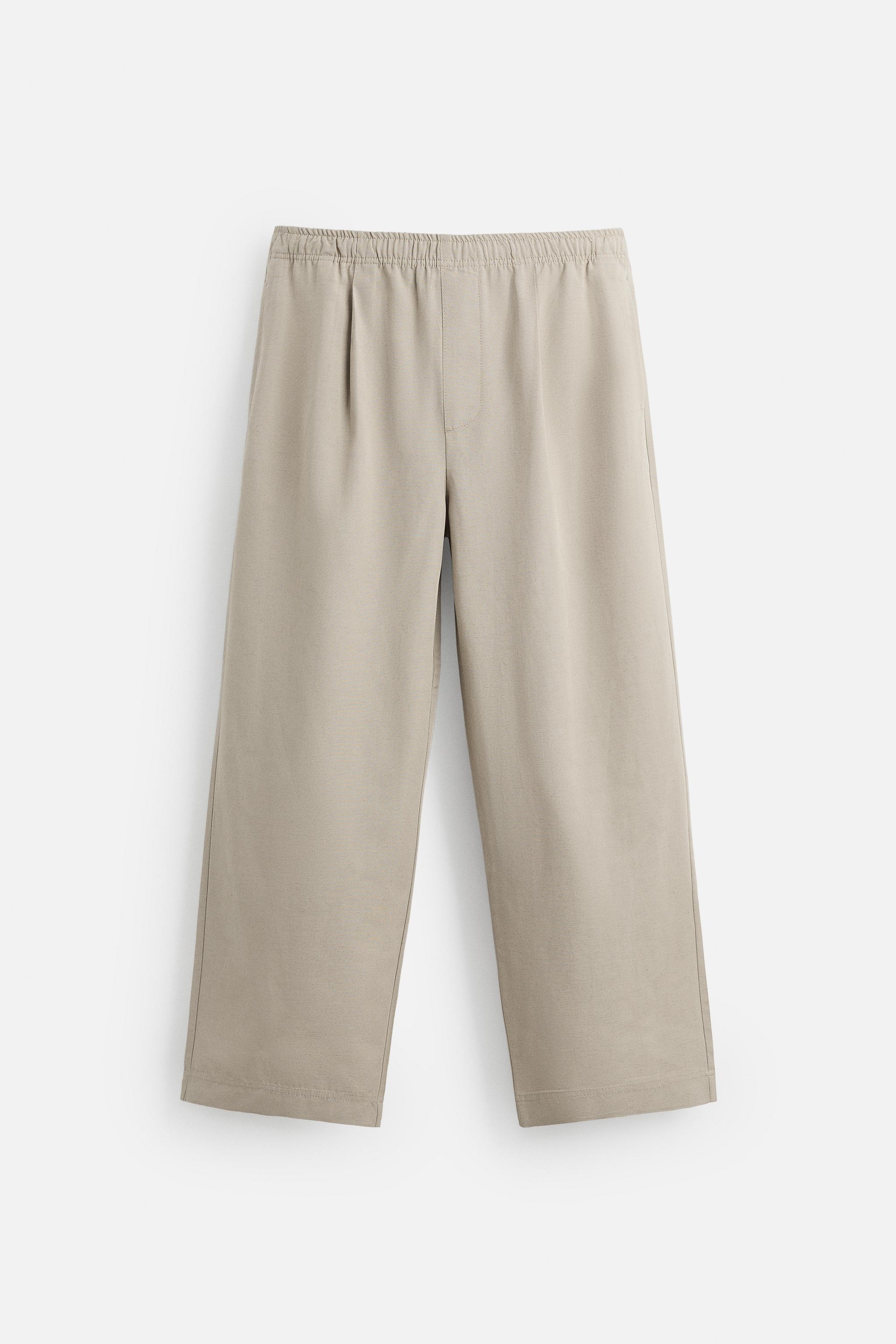 【ZARA】イレギュラー ヘムジョガーパンツ ☆ZARA☆イレギュラーヘム*ジョガーパンツ グレー (ZARA