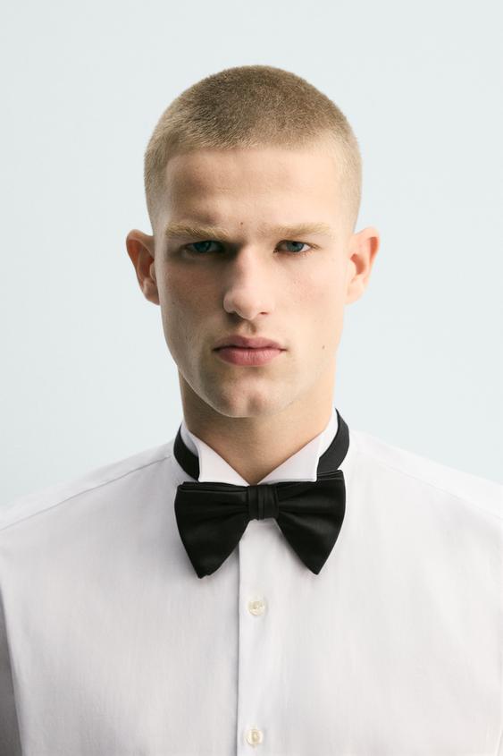 BASIC 100% SILK BOW TIE from Zara - $49.90