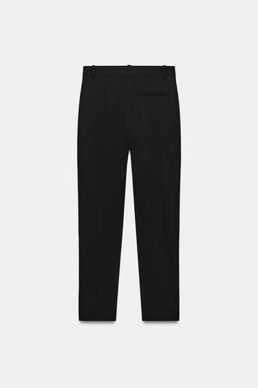 PANTALON SLIM AVEC LAINE ZW COLLECTION LIMITED EDITION - Noir de Zara - Image 3