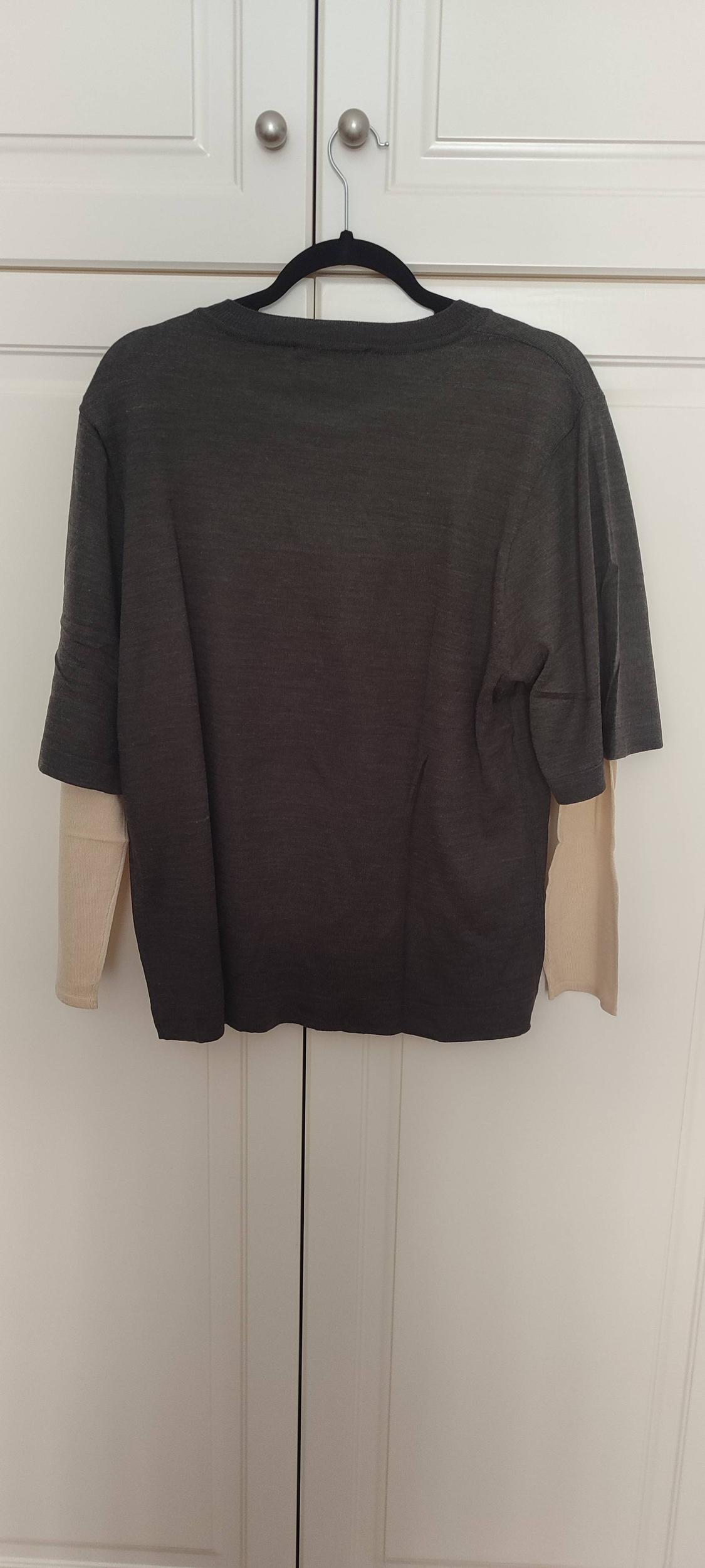 DOUBLE-LAYER KNIT JUMPER - Image 4