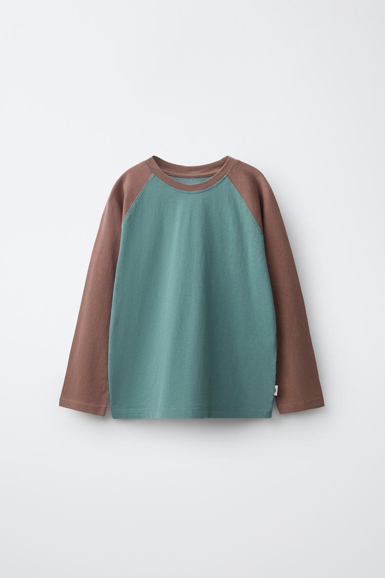 Camiseta manga larga ranglan