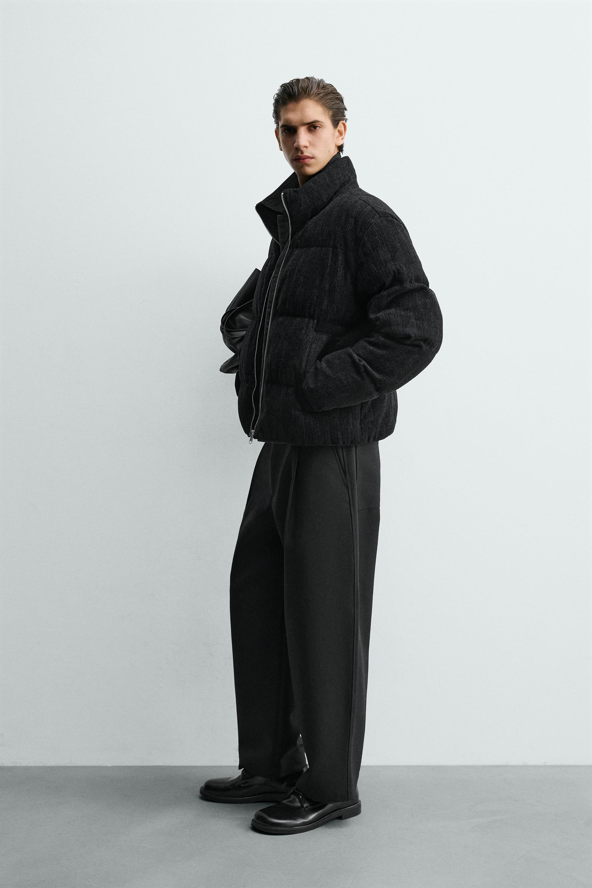 CROPPED FIT PUFFER JACKET