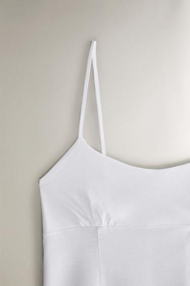 TOP JERSEY DE COTON - Blanc de Zara - Image 2