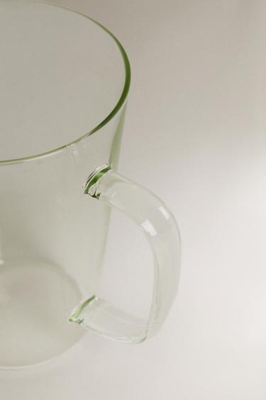 BOROSILICATE MUG WITH INITIAL H - Red by Zara - Image 2
