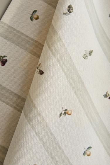 PACK OF COTTON FRUIT TEA TOWELS (PACK OF 2) - Green by Zara - Image 3