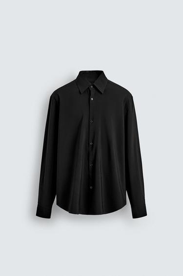 CHEMISE FLUIDE LIMITED EDITION - Noir de Zara - Image 7