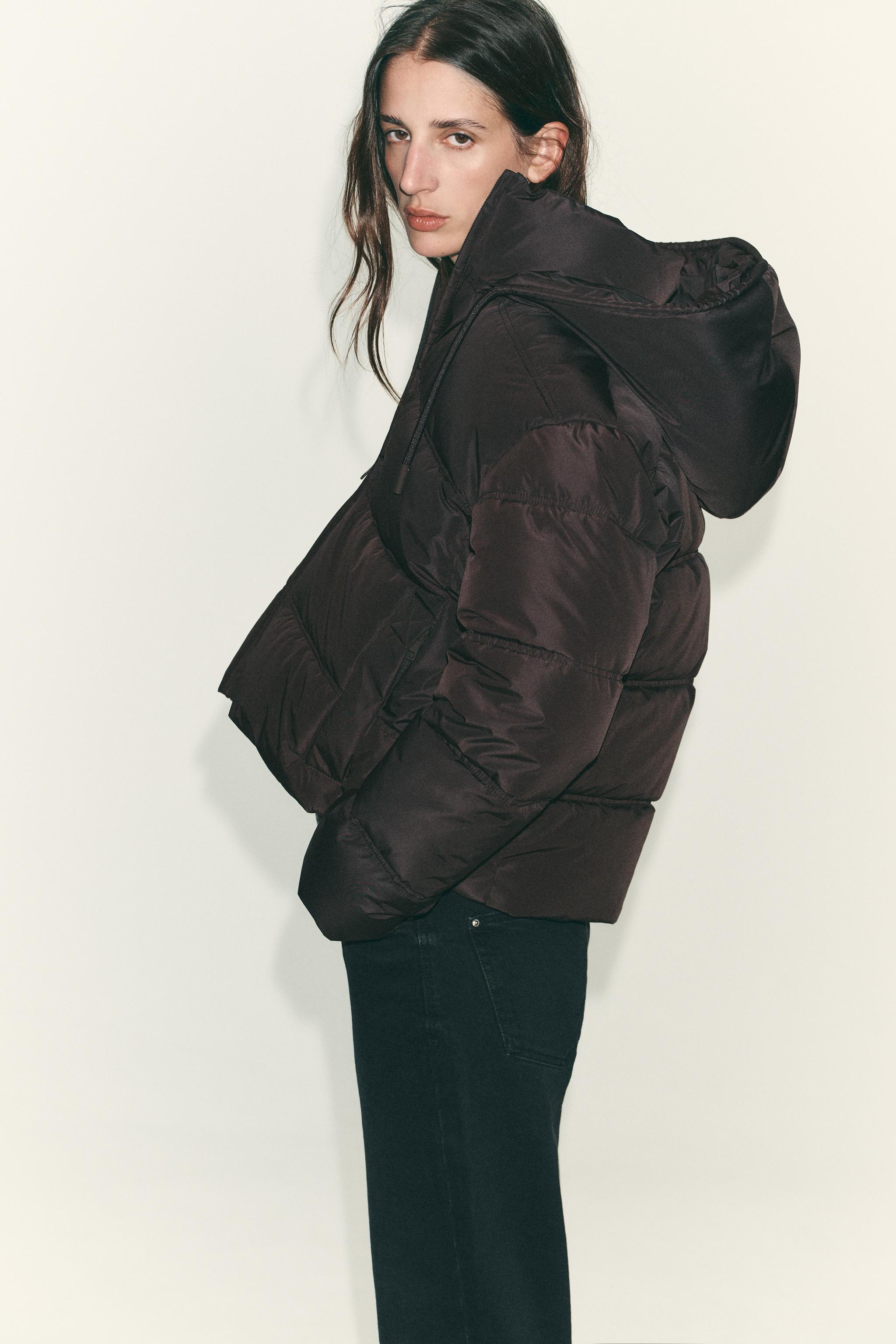 ANORAK REMBOURRÉ ET COURT IMPERMÉABLE COUPE VENT