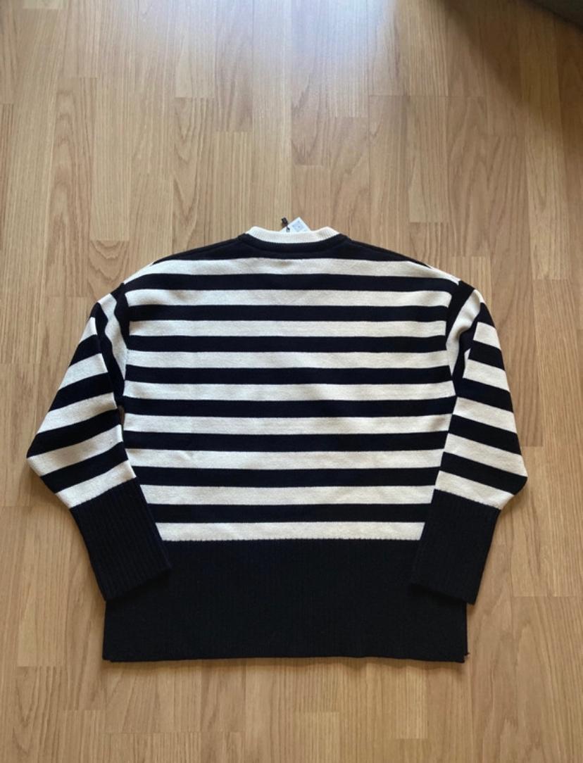 STRIPED KNIT SWEATER - Image 2