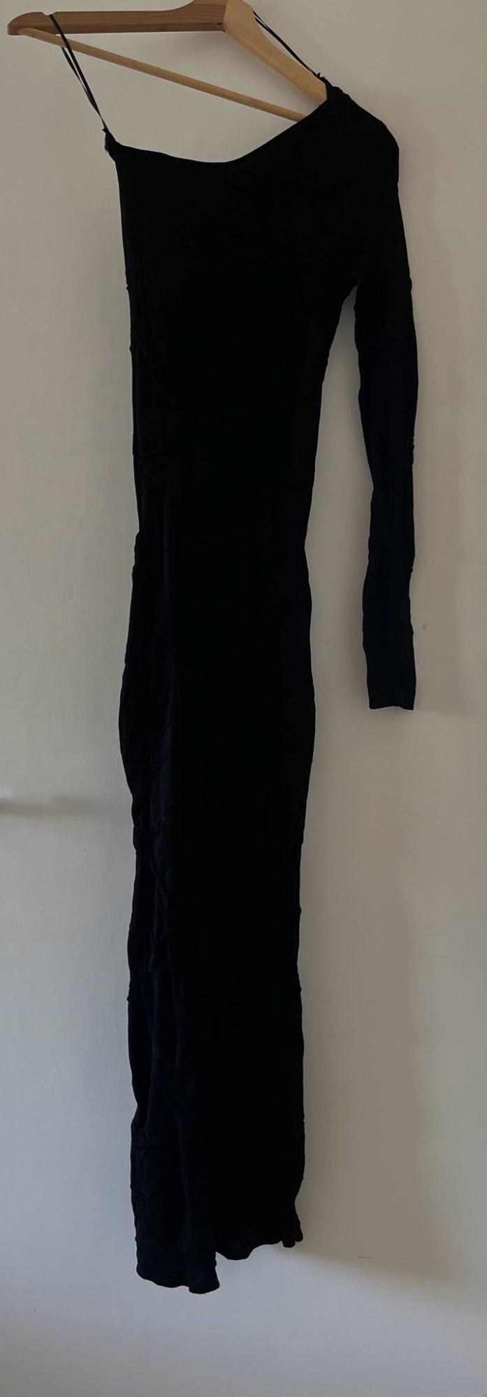 ASYMMETRIC KNIT DRESS - Image 2