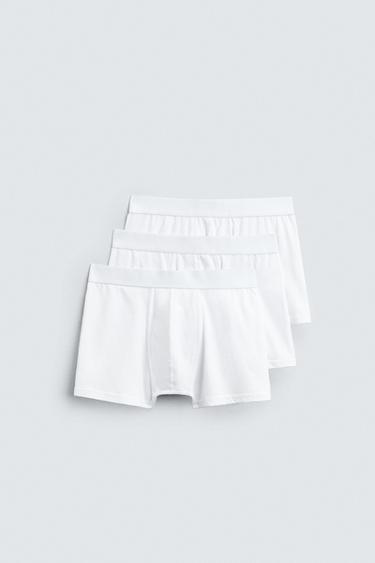 Zara 3 PACK OF BASIC BOXERS - White