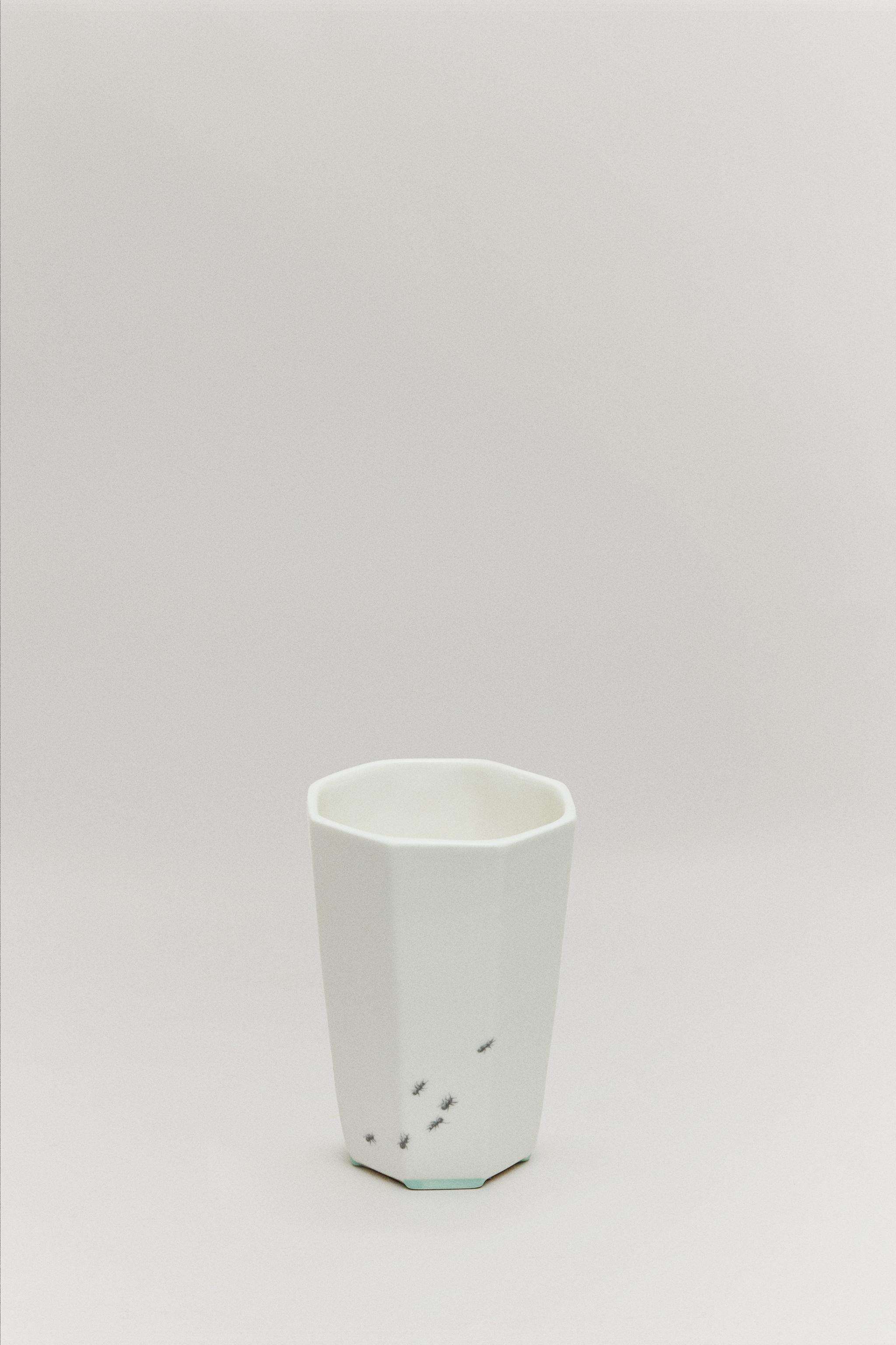 THE SKY OCTAGONAL SMALL VASE
