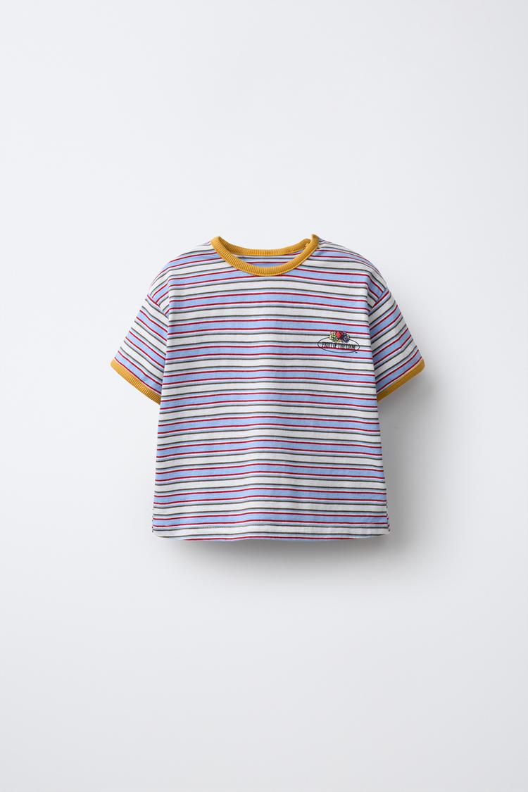 CAMISETA ESTAMPADA RAYAS FRUIT OF THE LOOM™