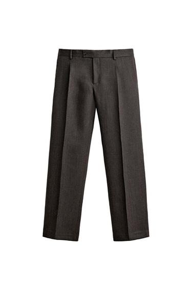 HABITBUKSER I 100% ULD FRA MANTECO® - sort-brun fra Zara
