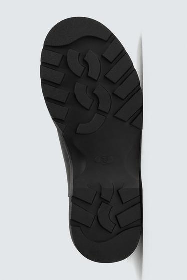 BOTTINES CHELSEA EN CUIR - Noir de Zara - Image 7